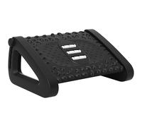 HOMCOM 10°-45° Six-Angle Massage Footrest - Black Aosom UK