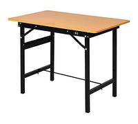 HOMCOM 100 cm Foldable Garage Work Bench Heavy-duty Steel Frame with Ruler