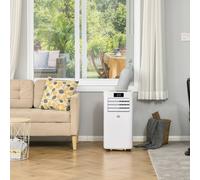 HOMCOM Portable Air Conditioner 823-028V70 White 35 x 38 x 70.5 cm