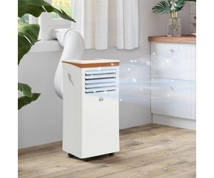 Homcom 10000 Btu Portable Air Conditioner 4 Modes Led Display Timer Home Office