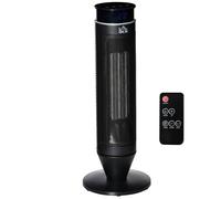 Etna HOMCOM 820-251V70 PTC 2000W Ceramic Heater Oscillating Tower Space Heater, Black