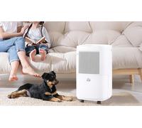 HOMCOM 10L Smart Dehumidifier with 2.2L Water Tank