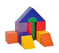 Homcom 11 Piece Kids Soft Foam Play Blocks Set, Multi