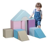 HOMCOM 11 Piece Soft Play Equipment, none