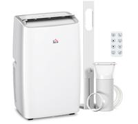 12,000 btu Portable Air Conditioner Unit with Remote, 24H Timer, 25m² - White - Homcom