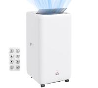HOMCOM 12,000 BTU Portable Air Conditioner with Sleep Mode, Dehumidifier & More