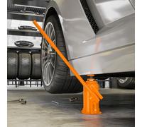 HOMCOM 12 Tonne Hydraulic Bottle Jack, 19-37 cm Car Jack Lift, Orange HOMCOM Orange