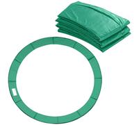 HOMCOM 12ft Trampoline Pad Surround Pad Thick Foam Replacement Spare Green