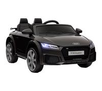 HOMCOM 12V Battery Licensed Audi TT RS Ride-On Car w/ Headlight, Black