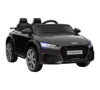 HOMCOM 12V Battery Licensed Audi TT RS Ride-On Car with Headlight Black