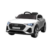 Homcom 12V Kids Electric Ride-On Car/ W Remote Control, Lights, Music - White