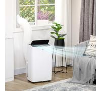 HOMCOM 14,000 BTU Portable Air Conditioner Unit with Remote, 24H Timer, 40m²