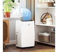 HOMCOM Portable Air Conditioner 14000 40 m² 1.5 L White 823-059V70WT