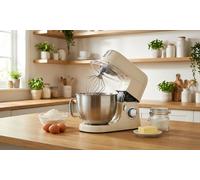HOMCOM 1400W Stand Mixer - 6L Bowl with 11 Speeds & Tilt-Head Design: Black