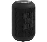 HOMCOM 1500W Ceramic Electric Heater with Fan, Timer, Oscillation - Black