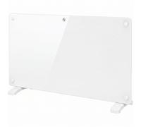 HOMCOM 1500W Smart Panel Heater Wall Mounted & Freestanding, Electric Heater with Weekly Timer, Open Window & Anti-Frost, White