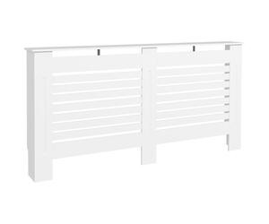 HOMCOM 152Lx19Wx81H cm MDF Radiator Cover-White