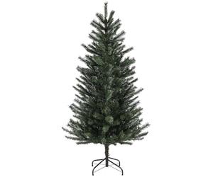 HOMCOM 180cm Artificial Christmas Tree with Steel Stand Folding 467 Branches Realistic Christmas Decoration Green