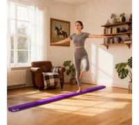 HOMCOM Gymnastics Folding Balance Beam Home Gym Training | Exercise, Sports