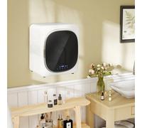 Homcom 2.5 Kg 800W Vented Tumble Dryer With Deodorize, Smart Mode, White