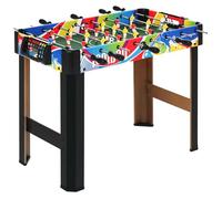 HOMCOM 2.8ft Foosball Table Competition Sized for Indoor, Game Room, Bars, Arcad