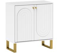HOMCOM 2-Door Sideboard Storage Cabinet - White