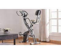 HomCom 2-In-1 Folding Exercise Bike