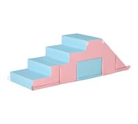 HOMCOM 2-piece Soft Play Set Baby Foam Climber Block Toy Toddler 1-3 Years | TJ Hughes
