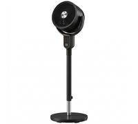 HOMCOM 20 dB Silent Standing Fan for Bedroom, 42" Pedestal Fan with Remote, 90° Oscillating, 8 Speeds, Remote Control, Black