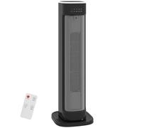 2000W Ceramic Electric Heater, Space Heater with 3 Heat Settings, Timer