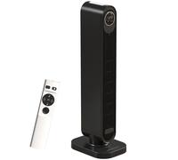 HOMCOM 2000W Ceramic Electric Heater with Fan, Timer, Oscillation - Black