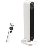 HOMCOM 2000W Ceramic Electric Heater with Fan, Timer, Oscillation - White