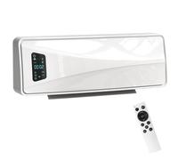 Homcom 2000W Ceramic Electric Heater With Fan, Wall Heater, White