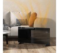 HOMCOM 2000W Electric Space Heater Radiator Wifi Smart App 24Hr 7 Day Timer | TJ Hughes Black