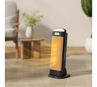 HOMCOM 2000W Fan Space Heater with 4 Modes - Black, none