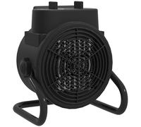 HOMCOM 2000W Portable Ceramic Electric Heater with Fan - Black