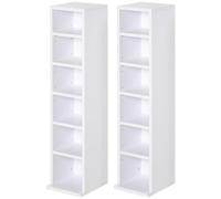 HOMCOM Shelf Tower Rack for CDs | TJ Hughes