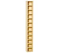 21L 75H cm Multimedia Shelf-Pine Wood Colour