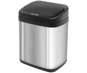 HOMCOM 20L Automatic Sensor Dustbin Waste Bin Stainless Steel 33*25*42.5CM