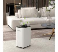 HOMCOM 20L/Day 6L Dehumidifier, Portable Quiet Air Dehumidifier for Laundry