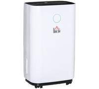 HOMCOM 20L/Day Portable Quiet Dehumidifier