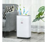 20L Quiet Portable Dehumidifier for Home Laundry, White