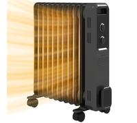 Homcom Oil Filled Radiator Portable Space Heater W/ 11 Fin, 3 Heat Settings