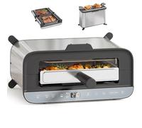 HOMCOM 3-in-1 Electric Mini Oven Long Slot Toaster and Tabletop Grill