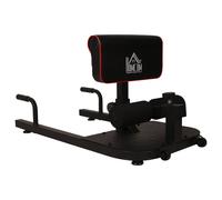 Gym Work Out Leg Exercise Adjustable Squat Machine Black 3 IN 1