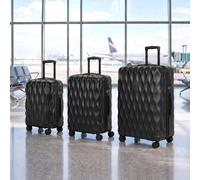 HOMCOM 3-Piece Suitcase Set, Hard Shell Luggages with TSA Lock