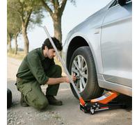 HOMCOM 3 Ton Low Profile Floor Jack, 7.5-50.5 cm Hydraulic Car Trolley Jack