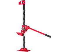 HOMCOM 3 Tonne Farm Jack, 33" High Lift Jack for 4x4 Tractors Trucks Agricultural Lifting, Red