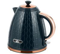 HOMCOM 3000W Rapid Boil Honeycomb Kettle - Dark Blue