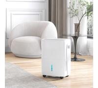 HOMCOM 30L/Day Dehumidifier For Home - With Auto-Clean Filter - 24H Timer | TJ Hughes